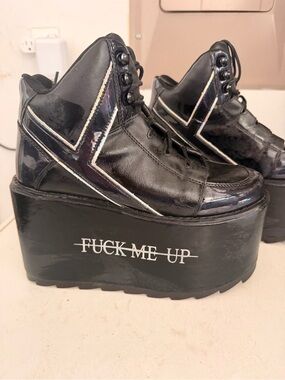Alison Wonderland Rave Platform Sneakers